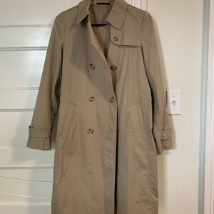 Uniqlo Tan Trench Coat Timeless Style
